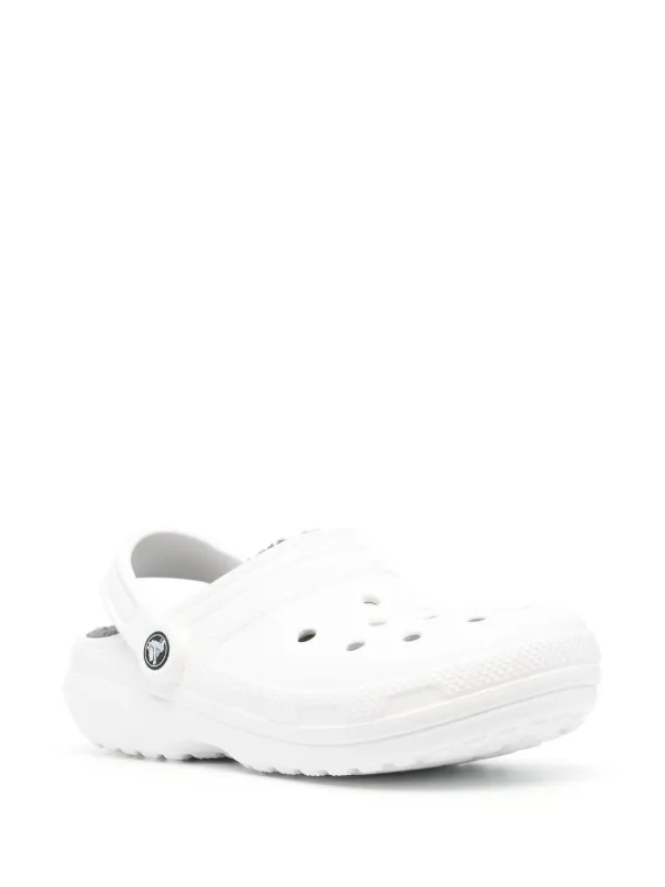 Crocs Baya fleece-lined Clogs White FARFETCH PH