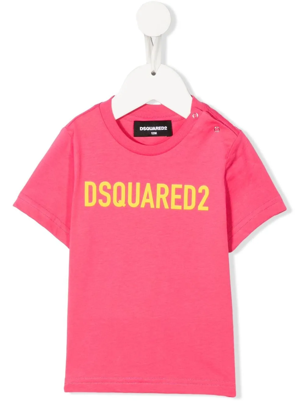 

Dsquared2 Kids playera manga corta con logo estampado - Rosado