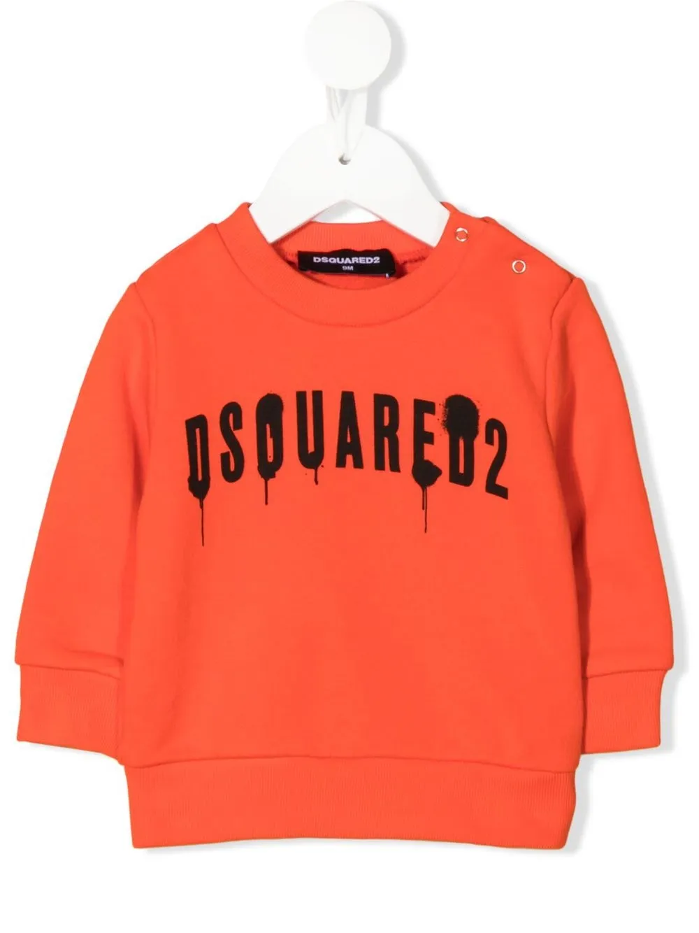 

Dsquared2 Kids sudadera con logo estampado - Naranja