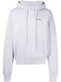 Off-White Arrows-print hoodie - Purple