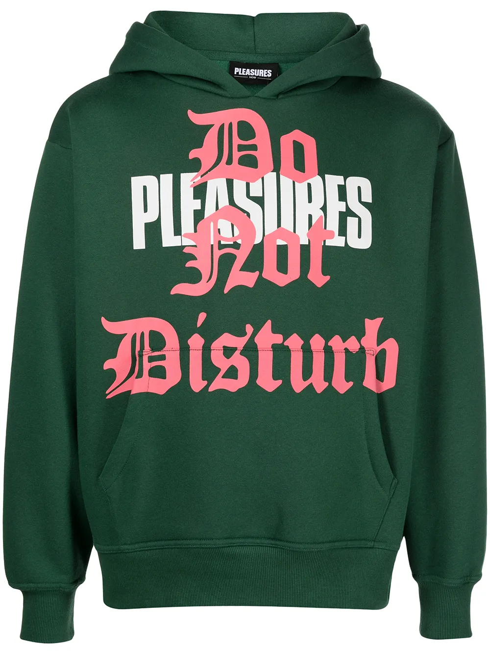 

Pleasures logo-print hoodie - Multicolour