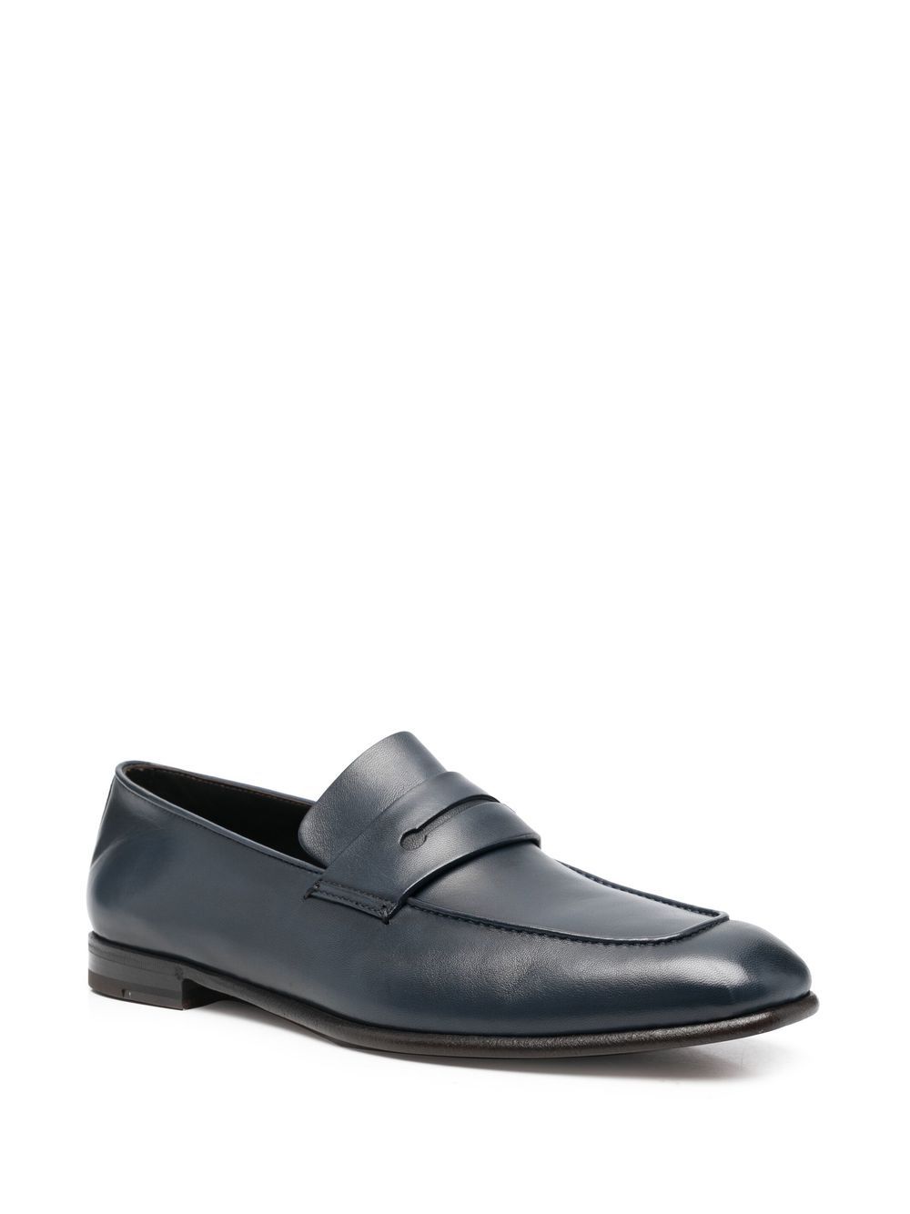 Zegna Penny loafers - Blauw