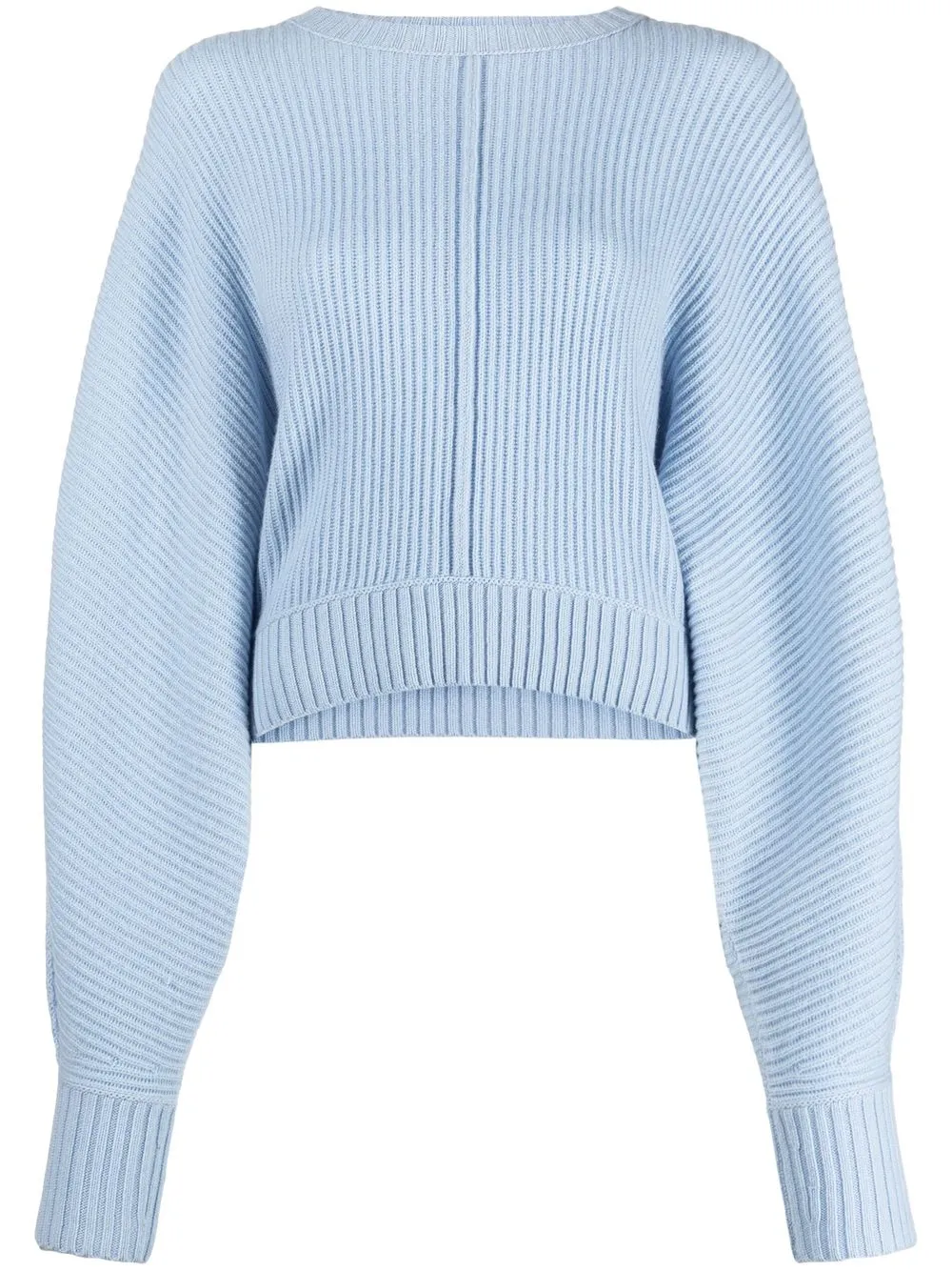 

Dorothee Schumacher ribbed merino-cashmere jumper - Blue