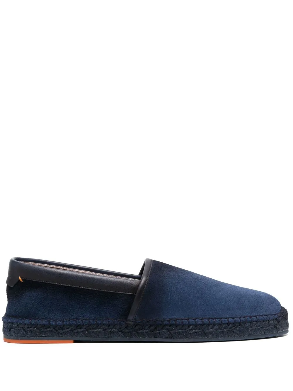 

Santoni slip-on suede espadrilles - Blue