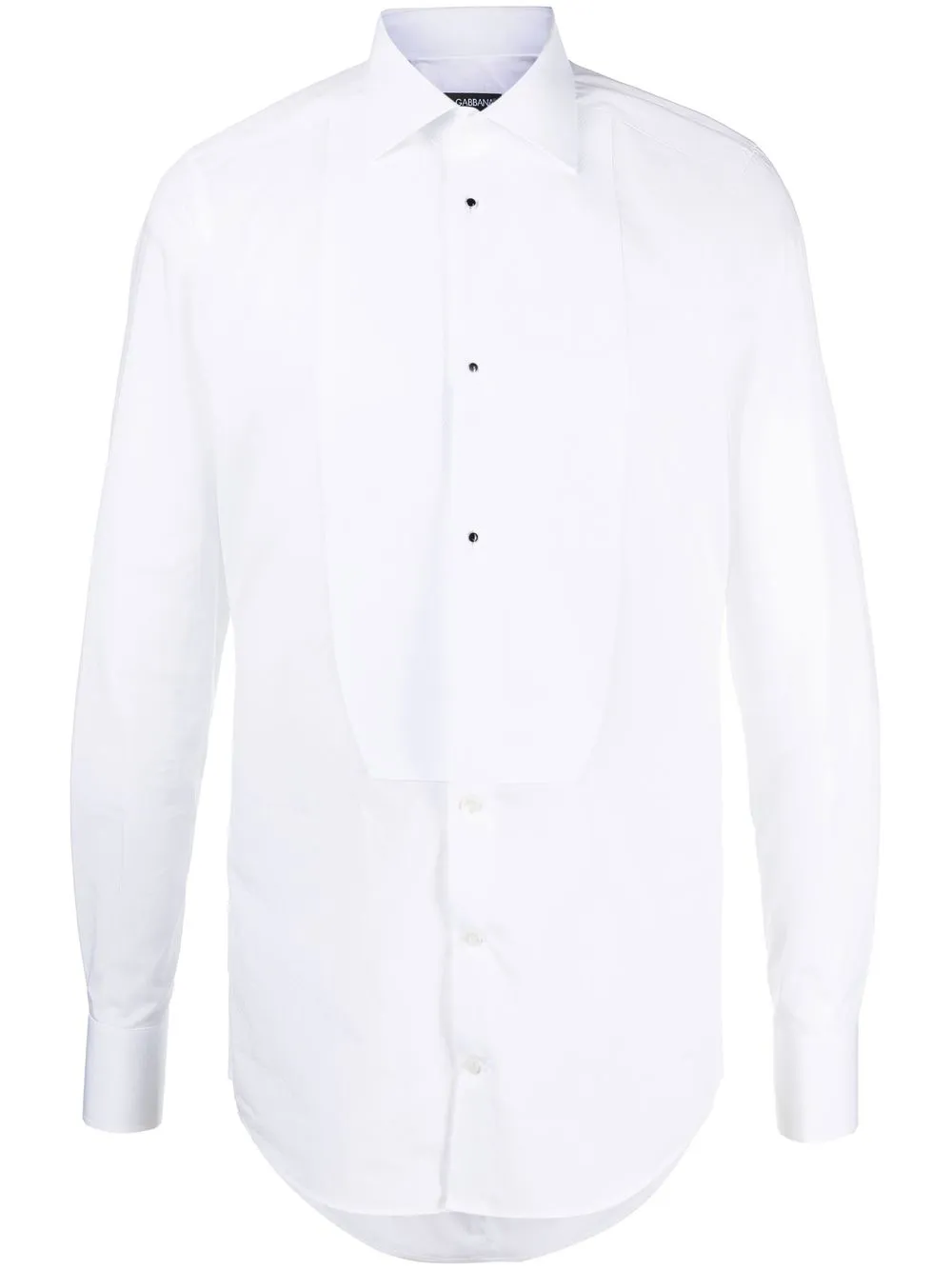 

Dolce & Gabbana camisa con detalle de dardo - Blanco