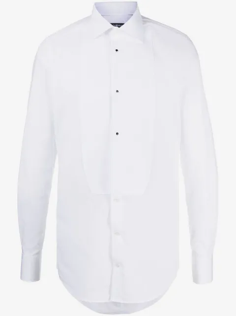 Dolce & Gabbana dart-detail cotton shirt
