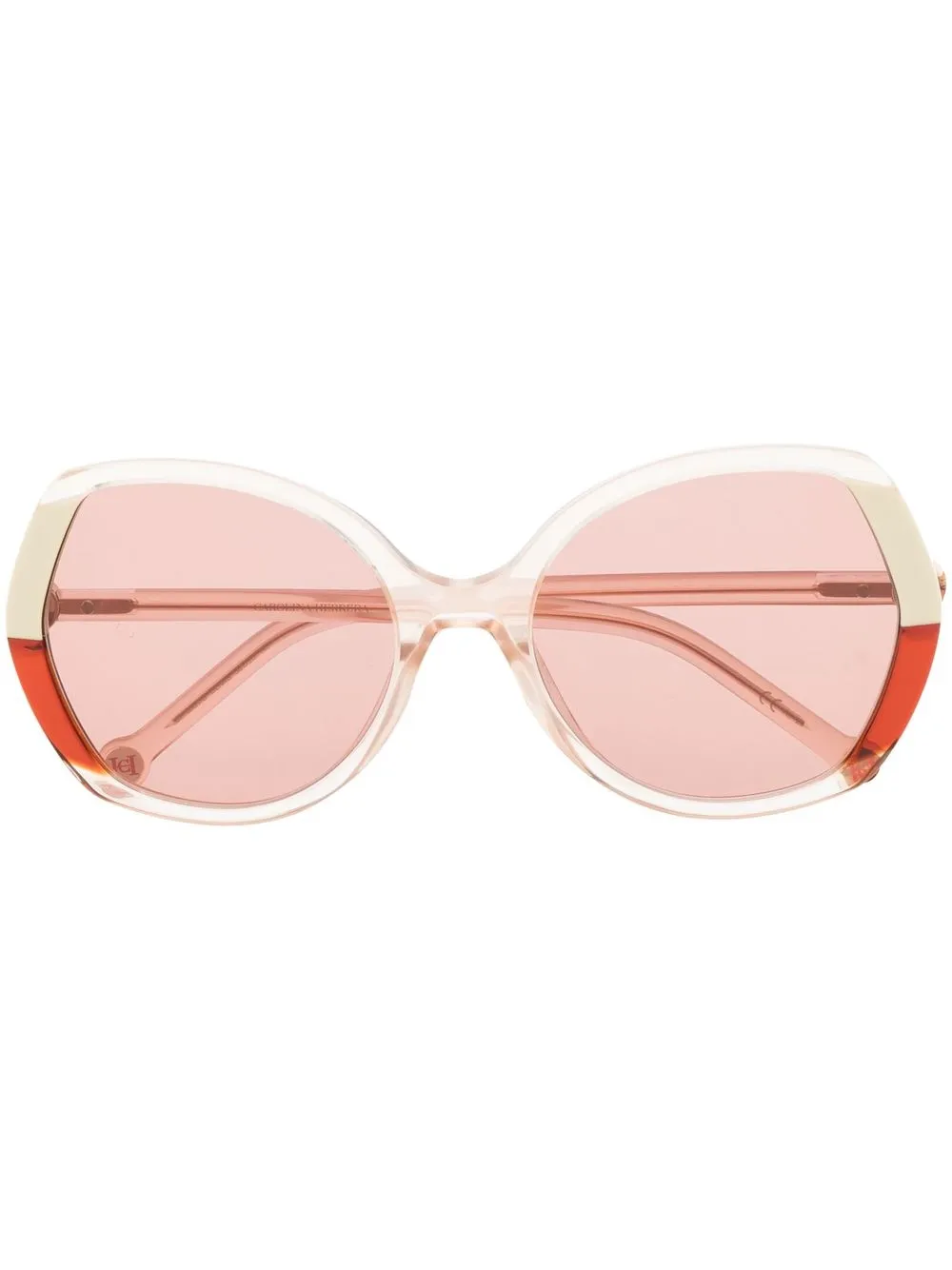 

Carolina Herrera lentes de sol con armazón oversize - Rosado