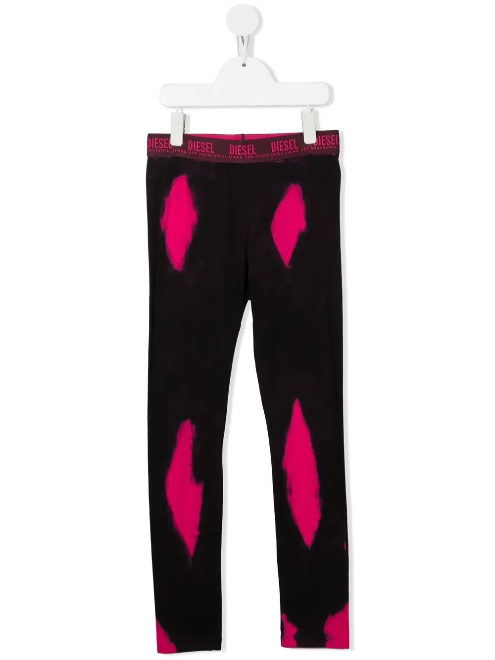 

Diesel Kids leggins con logo en la pretina - Negro