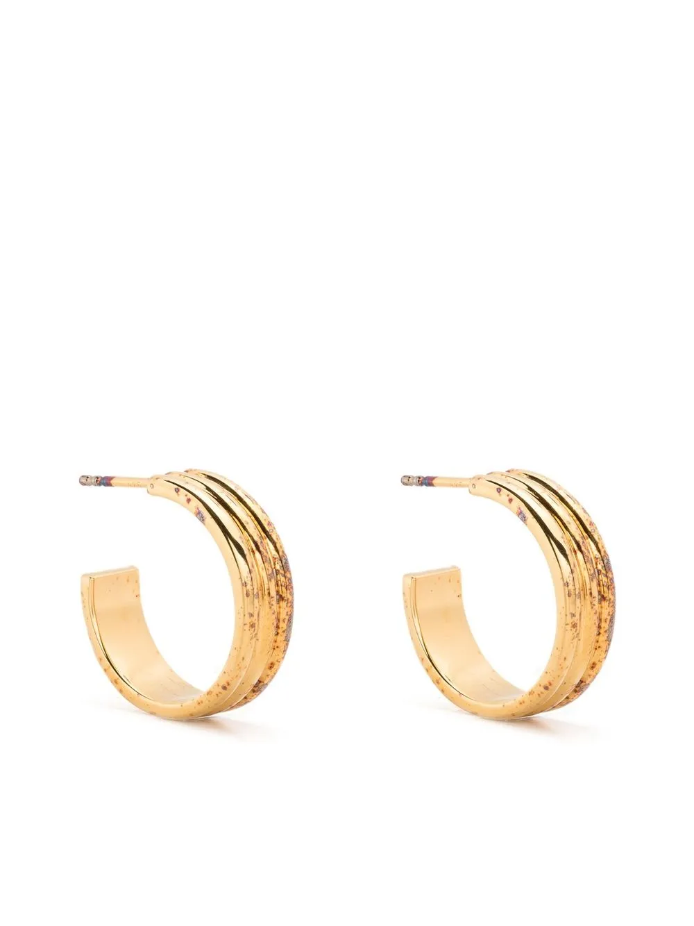 

Missoma Ancien hoop earrings - Gold