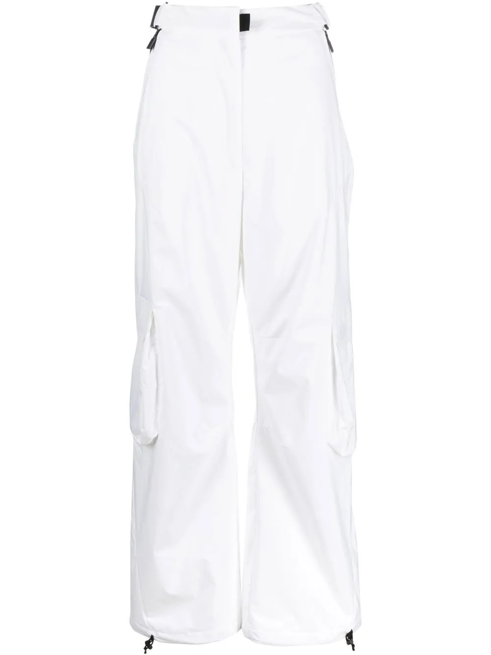 

Templa cargo high-waisted track pants - White