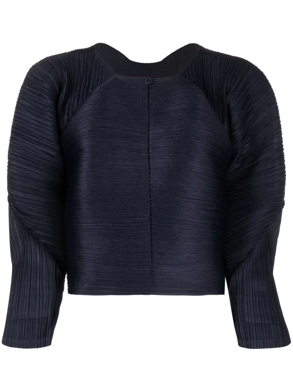 

Pleats Please Issey Miyake Hug pleated cardigan - Blue