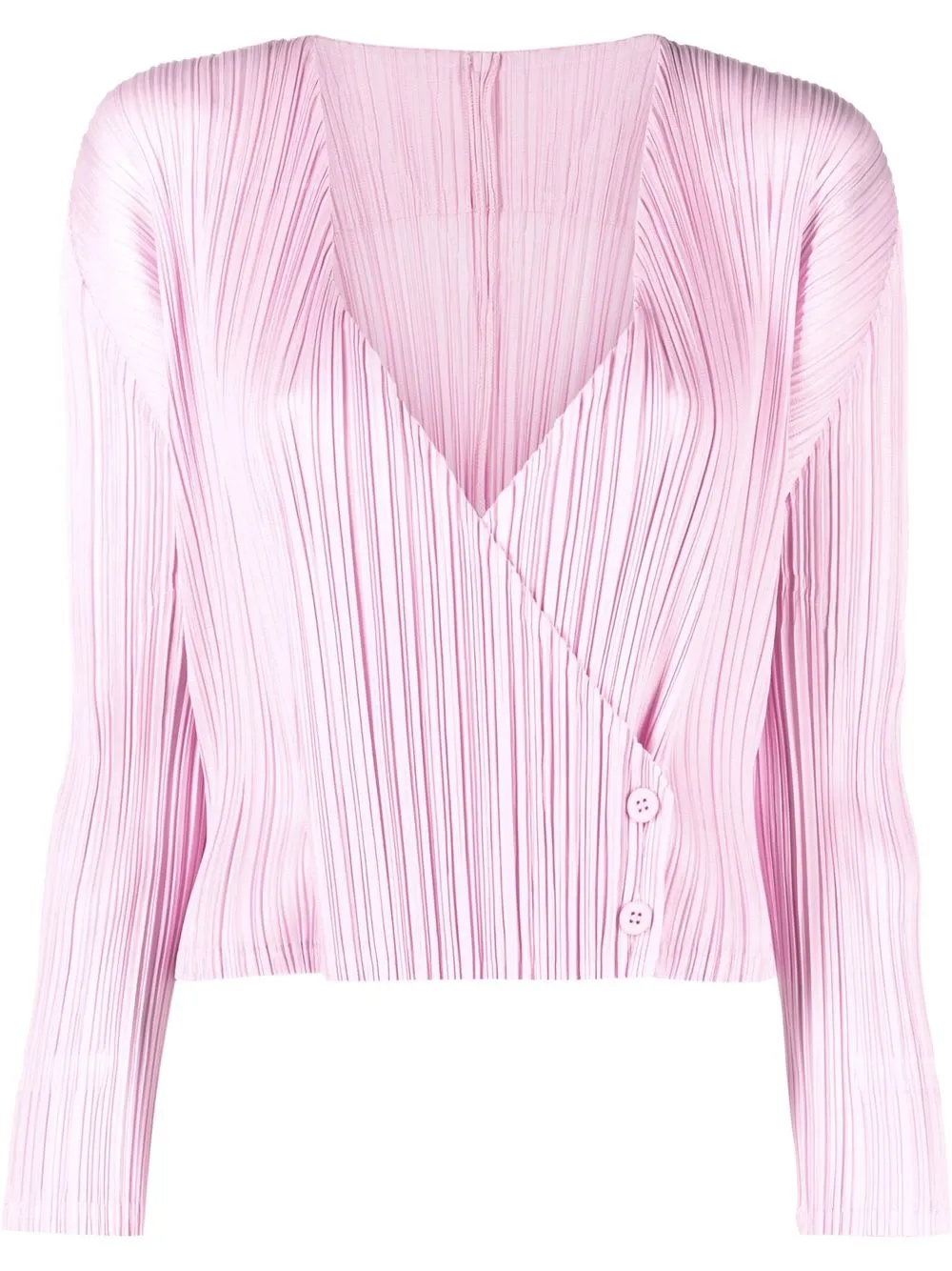 

Pleats Please Issey Miyake cárdigan Monthly Colours September - Rosado