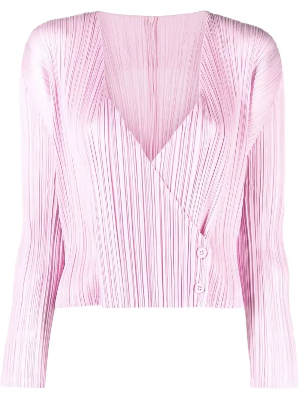 Pleats Please Issey Miyake Cardigan Monthly Colours September