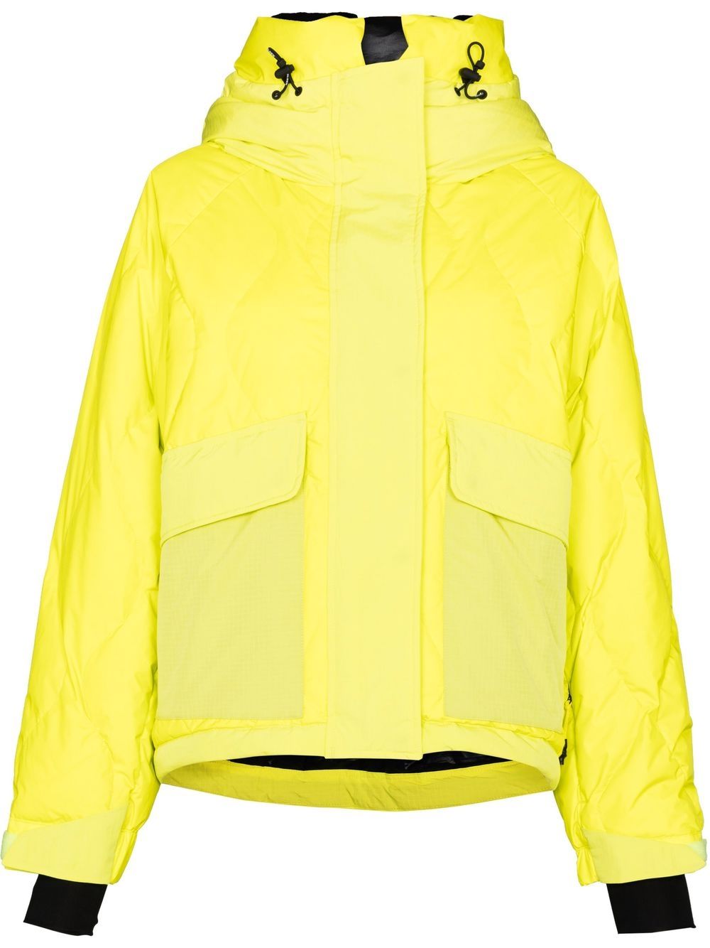 Holden Alpine hooded puffer coat - Yellow