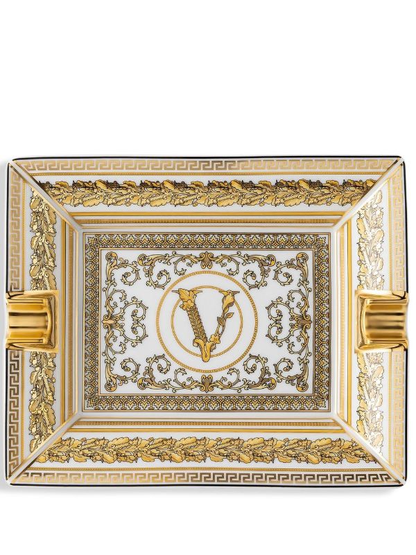 Versace Virtus Gala Ashtray - Gold