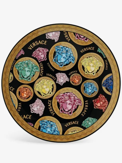 Versace "plato de servicio Medusa Amplified (33,1 cm)"