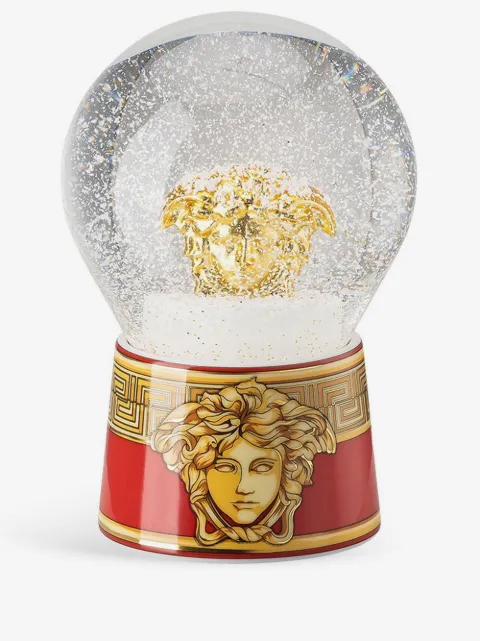 Versace boule à neige Medusa Amplified