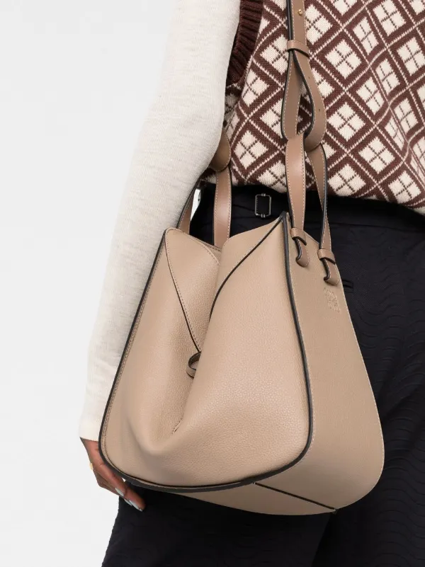 LOEWE Small Hammock Tote Bag Neutrals FARFETCH IE