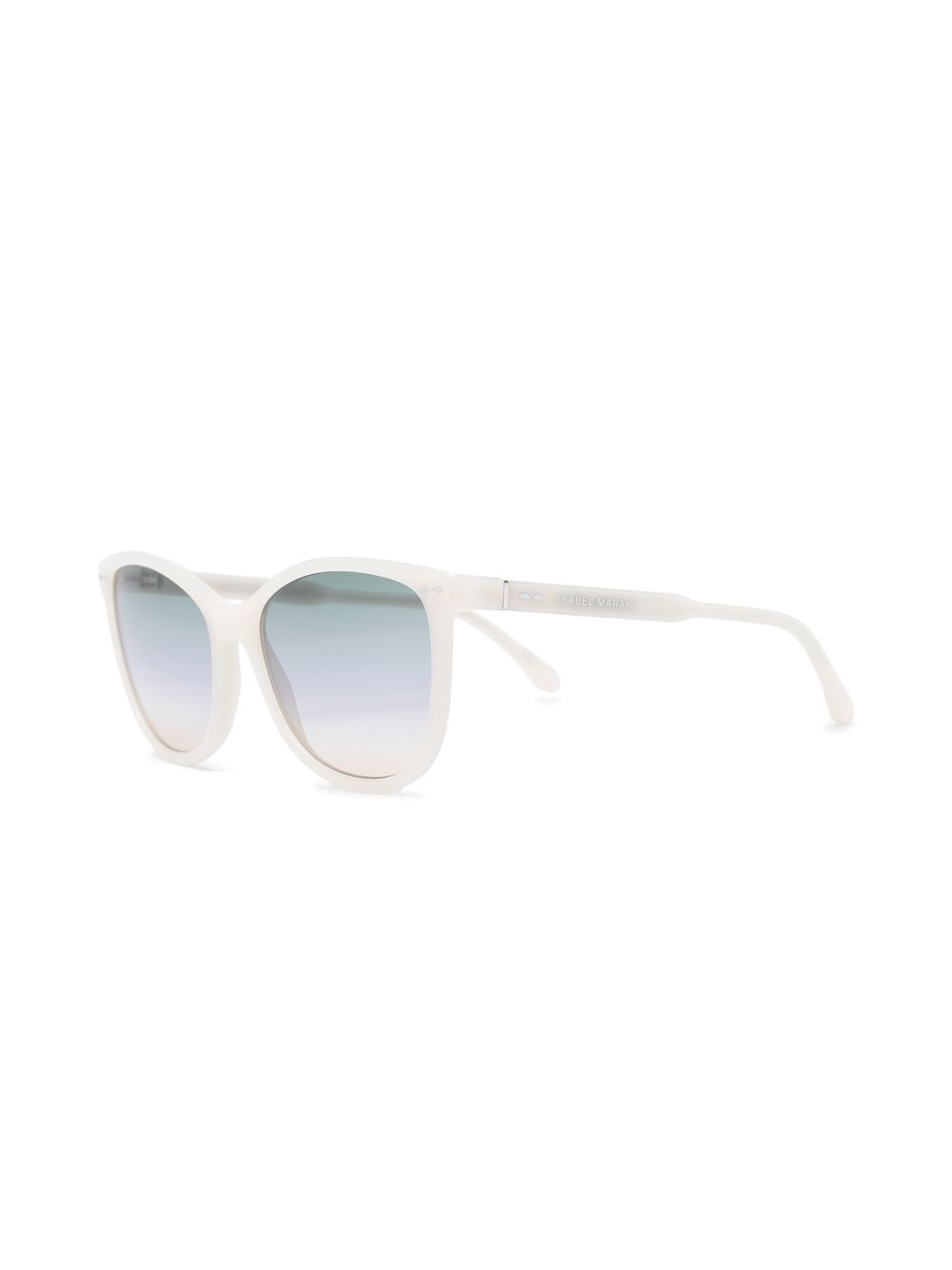 Isabel Marant Eyewear Zonnebril met rond montuur - Wit