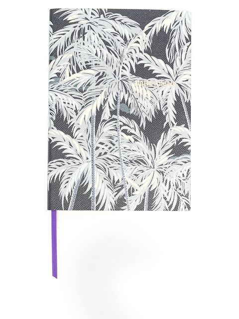 Palm Angels libreta con palmeras estampadas