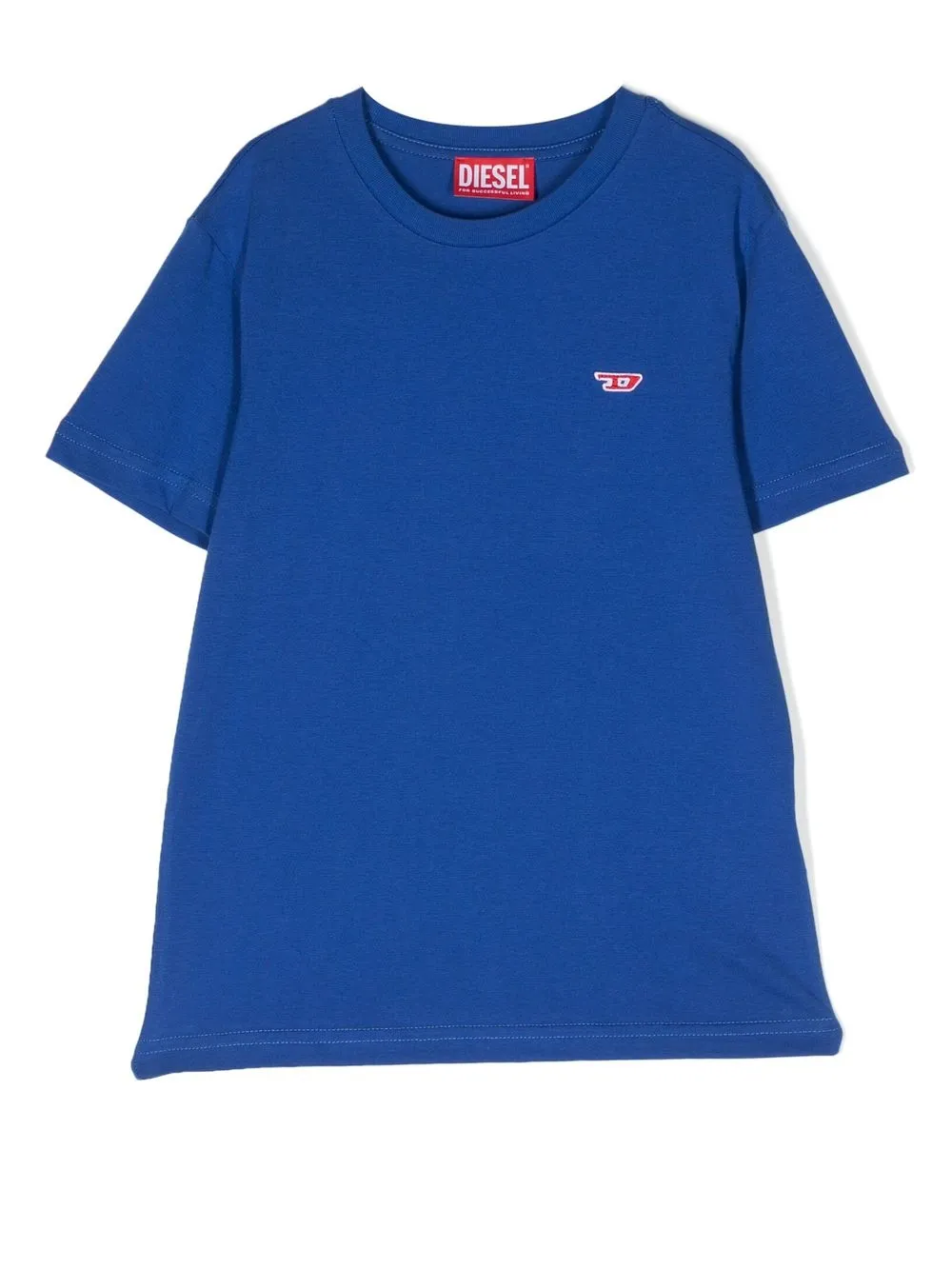 

Diesel Kids playera con parche del logo - Azul