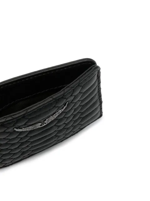 Zadig&Voltaire logo-plaque lambskin wallet LWSG00041 - 2