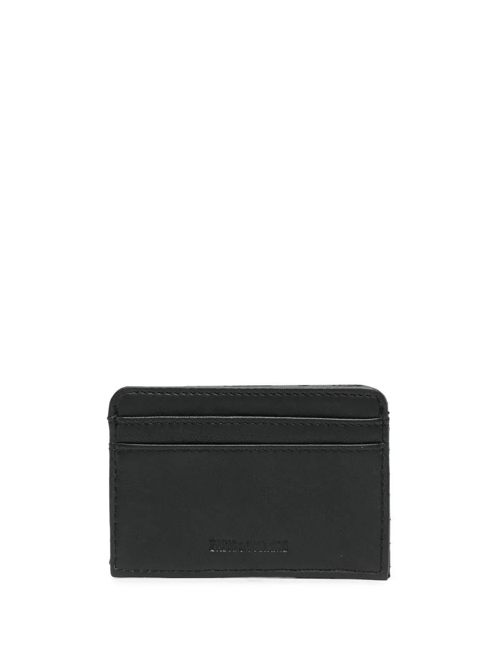 Zadig&Voltaire Portemonnee met logoplakkaat - Zwart