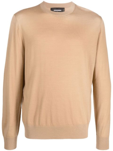 DSQUARED2 crew neck wool sweater Men