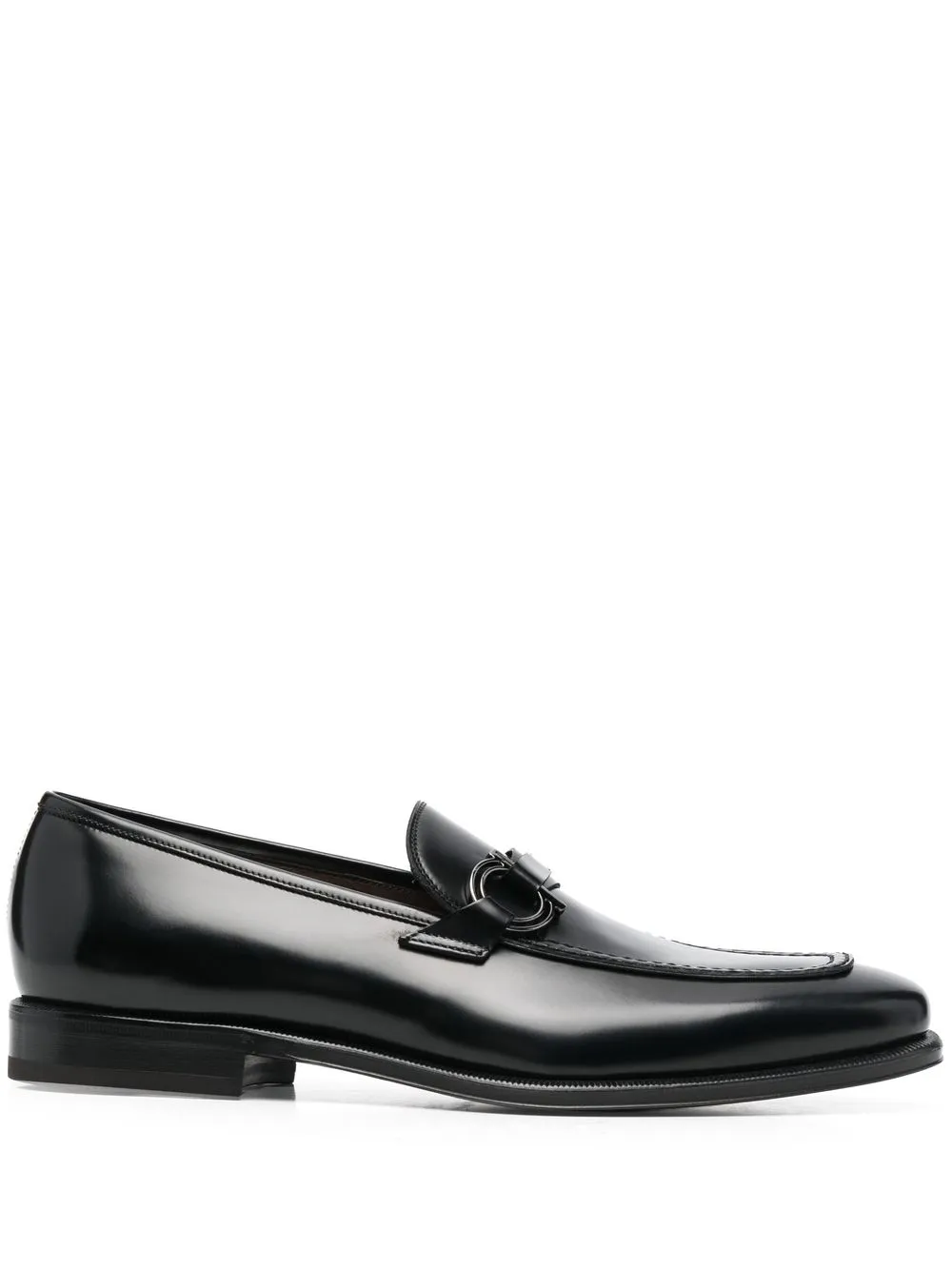 

Salvatore Ferragamo mocasines con hebilla Gancini - Negro