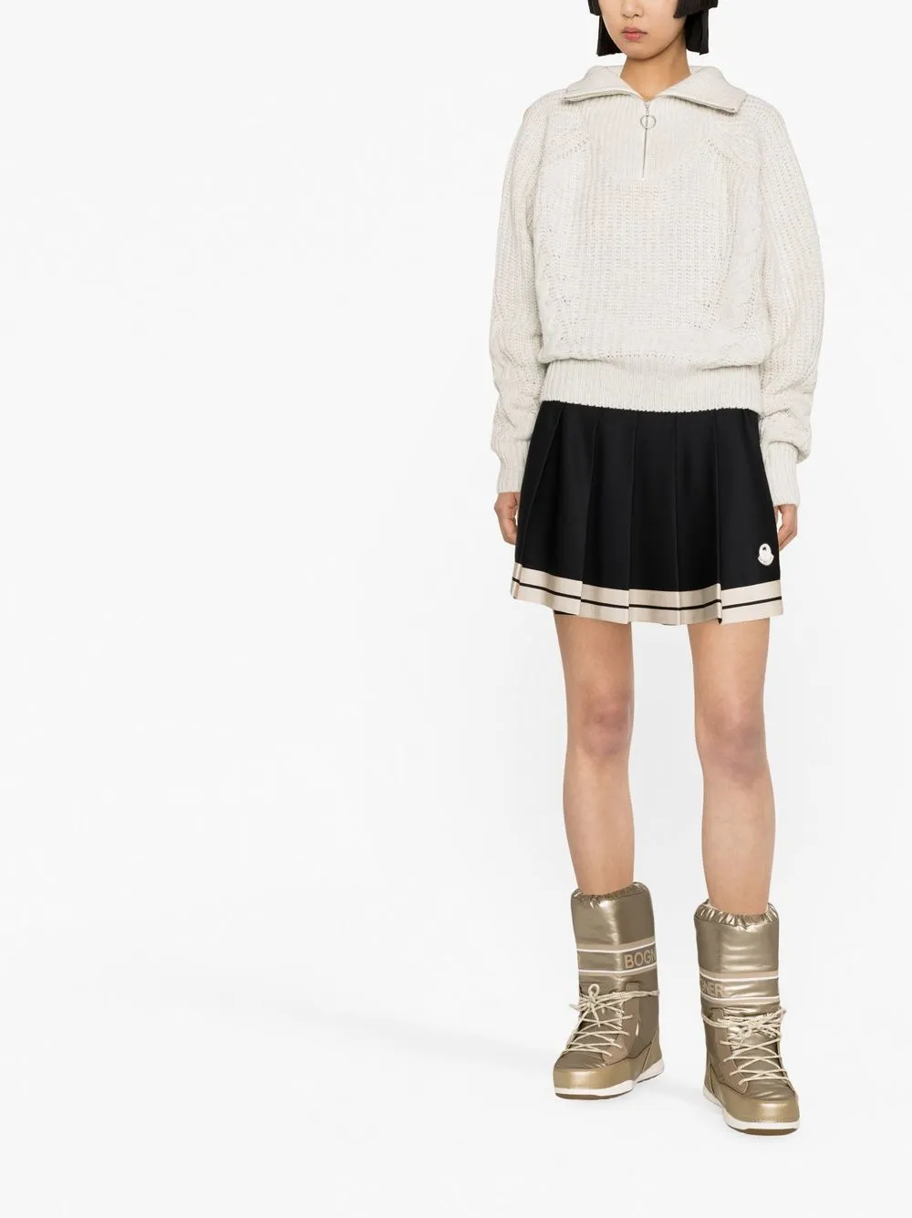 Image 2 of Cordova Molina roll-neck merino wool jumper