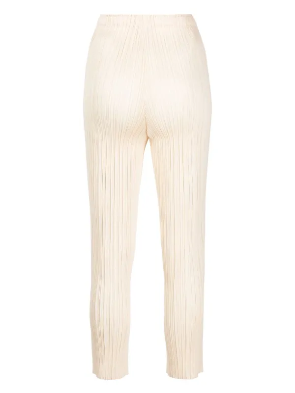 Pleats Please Issey Miyake プリーツ クロップドパンツ 