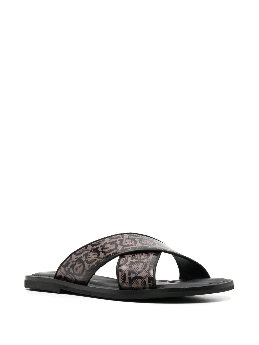 Ferragamo Gancini crossover strap sandals | Image 2