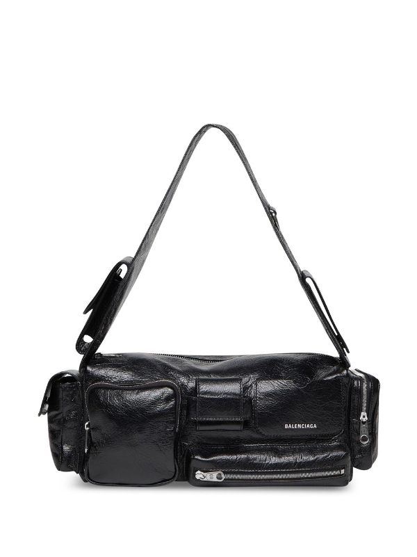 Balenciaga Small Superbusy Sling Shoulder Bag Black FARFETCH AO