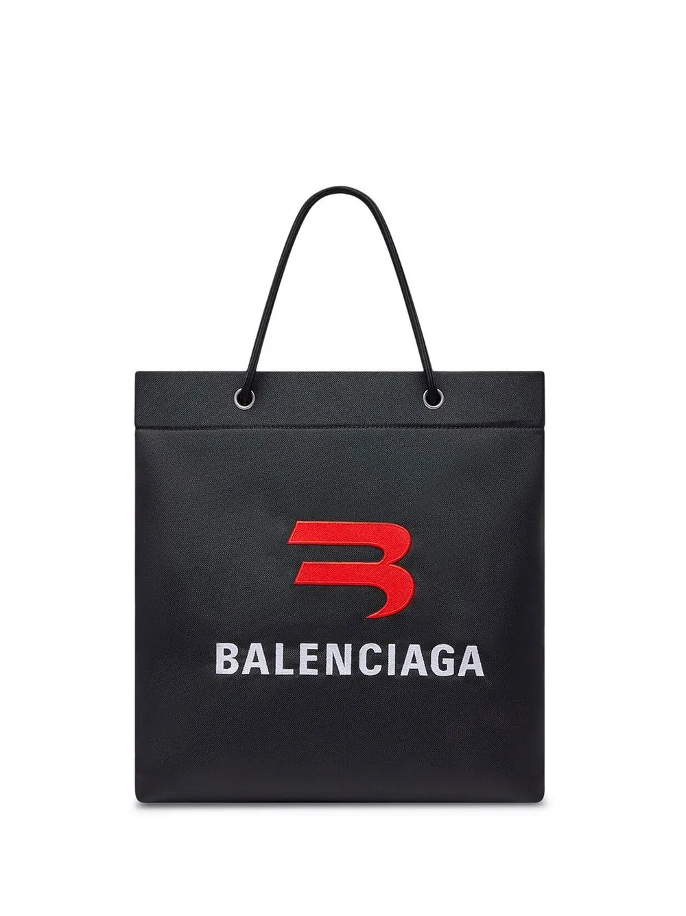 

Balenciaga Explorer logo-embroidered tote bag - Black