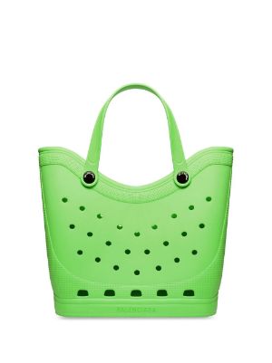 Halo tote bag Farfetch Women Accessories Bags Tote Bags Green 