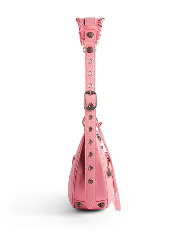 ショルダーバッグ・ポシェット Balenciaga Pink leather Le Cagole S shoulder bag Balenciaga Le Cagole S Leather Shoulder Bag | Pink | FARFETCH