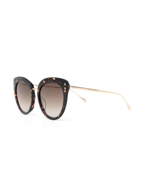 Isabel Marant Eyewear IM0084GS Cat Eye Sunglasses | Brown | FARFETCH