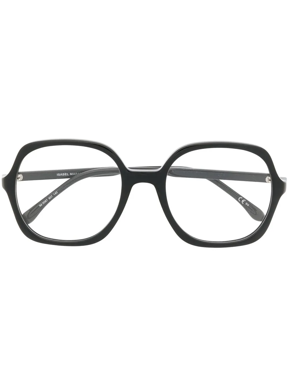 

Isabel Marant Eyewear lentes con armazón redonda - Negro