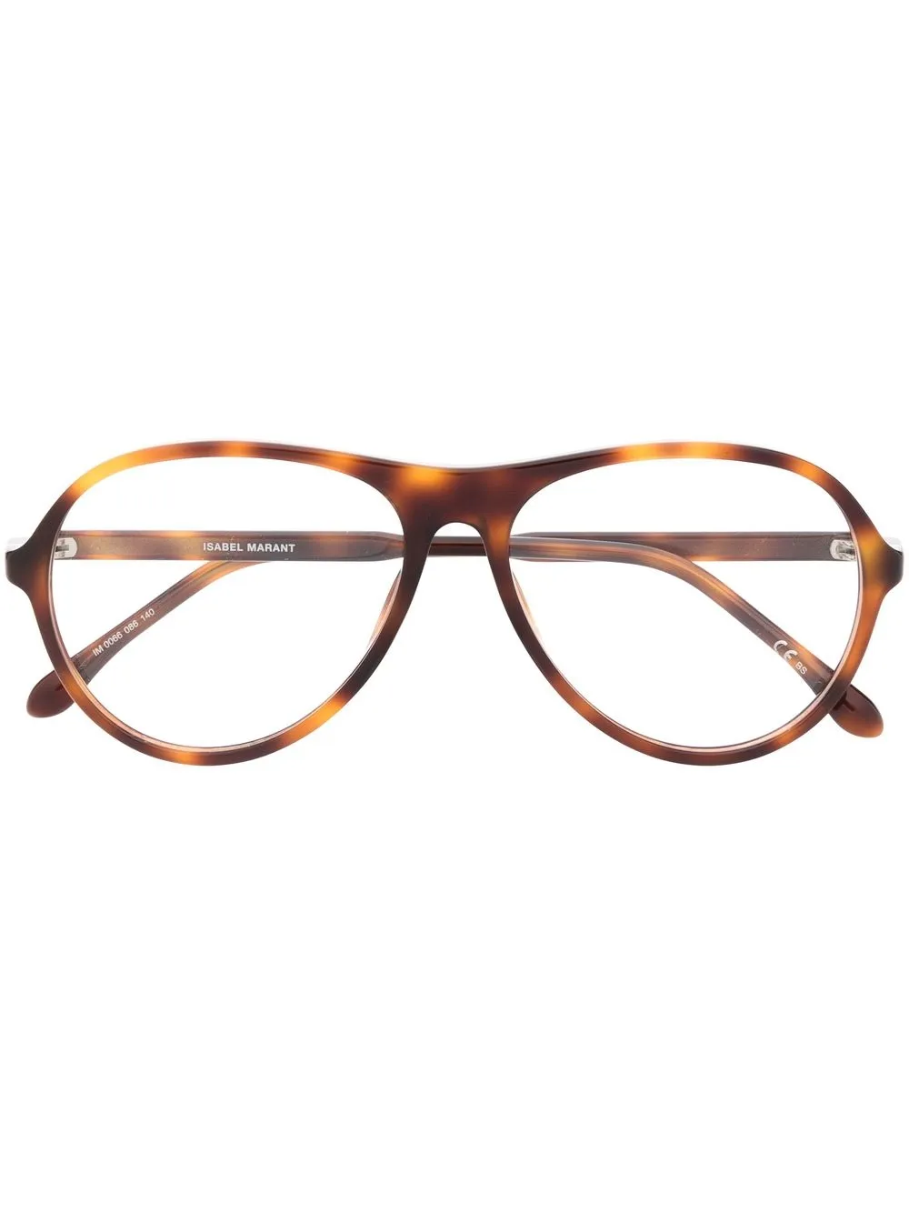 

Isabel Marant Eyewear lentes con armazón estilo piloto - Marrón