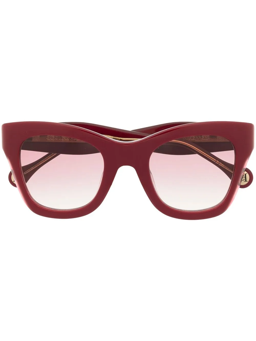 

Carolina Herrera gradient oversize-frame glasses - Pink