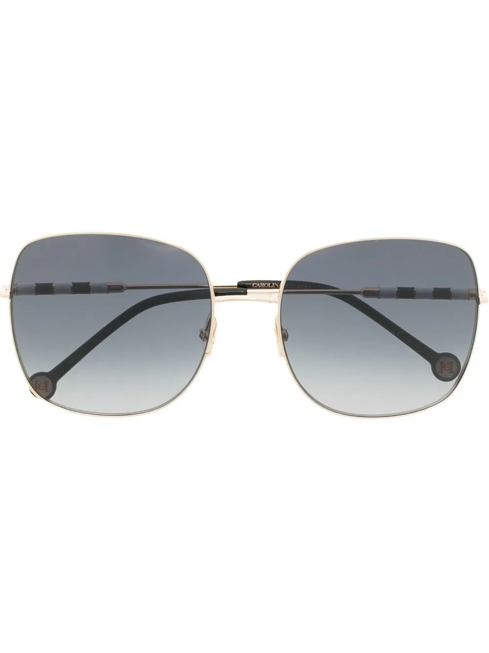 

Carolina Herrera lentes de sol con armazón cuadrada - Dorado