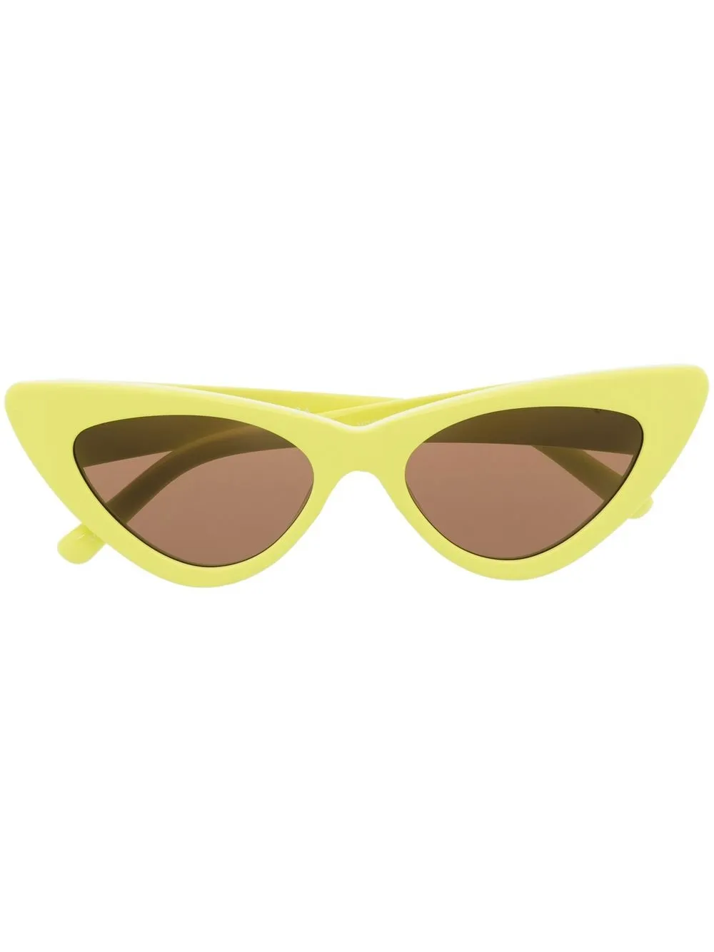 

Linda Farrow lentes de sol cat eye de Linda Farrow x THE ATTICO - Amarillo