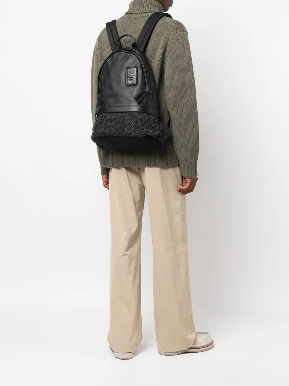 LOEWE Anagram jacquard round slim backpack | Image 2