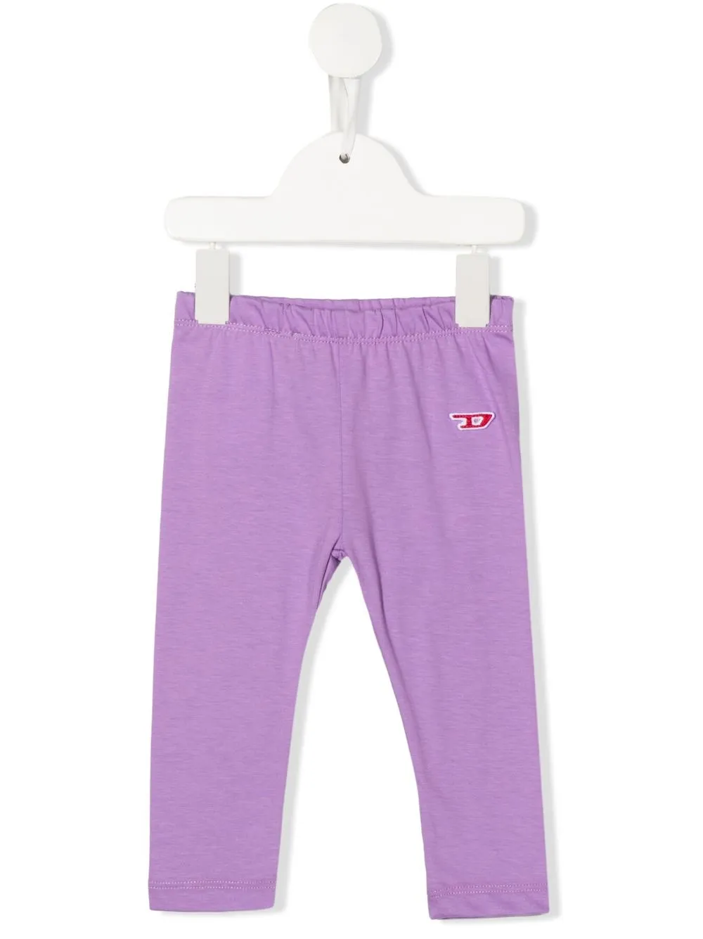 

Diesel Kids leggins con parche del logo - Morado