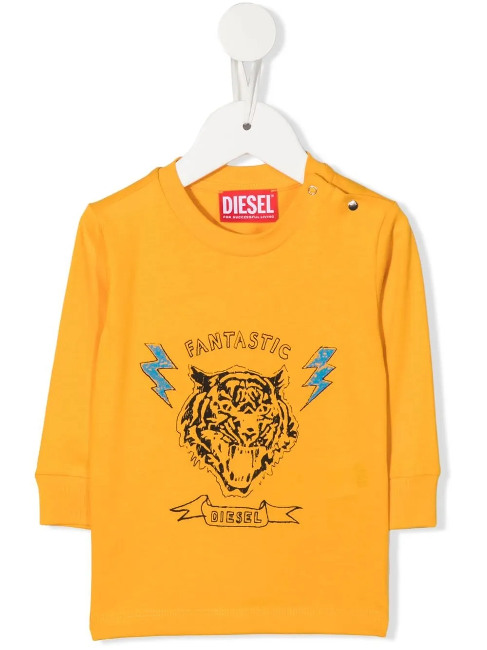 

Diesel Kids playera Tixxyb - Amarillo