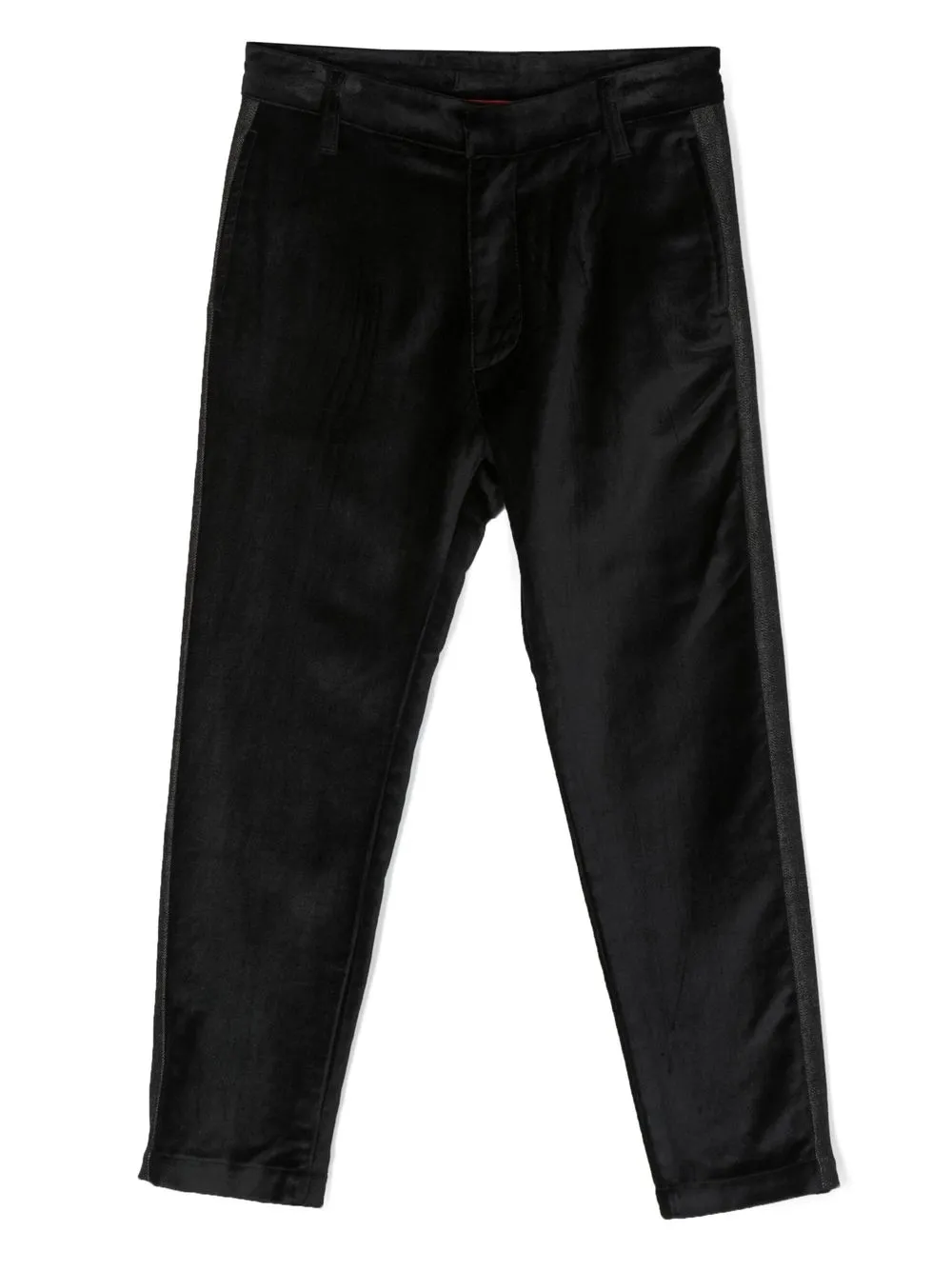 

Diesel Kids mid-rise straight-leg trousers - Black