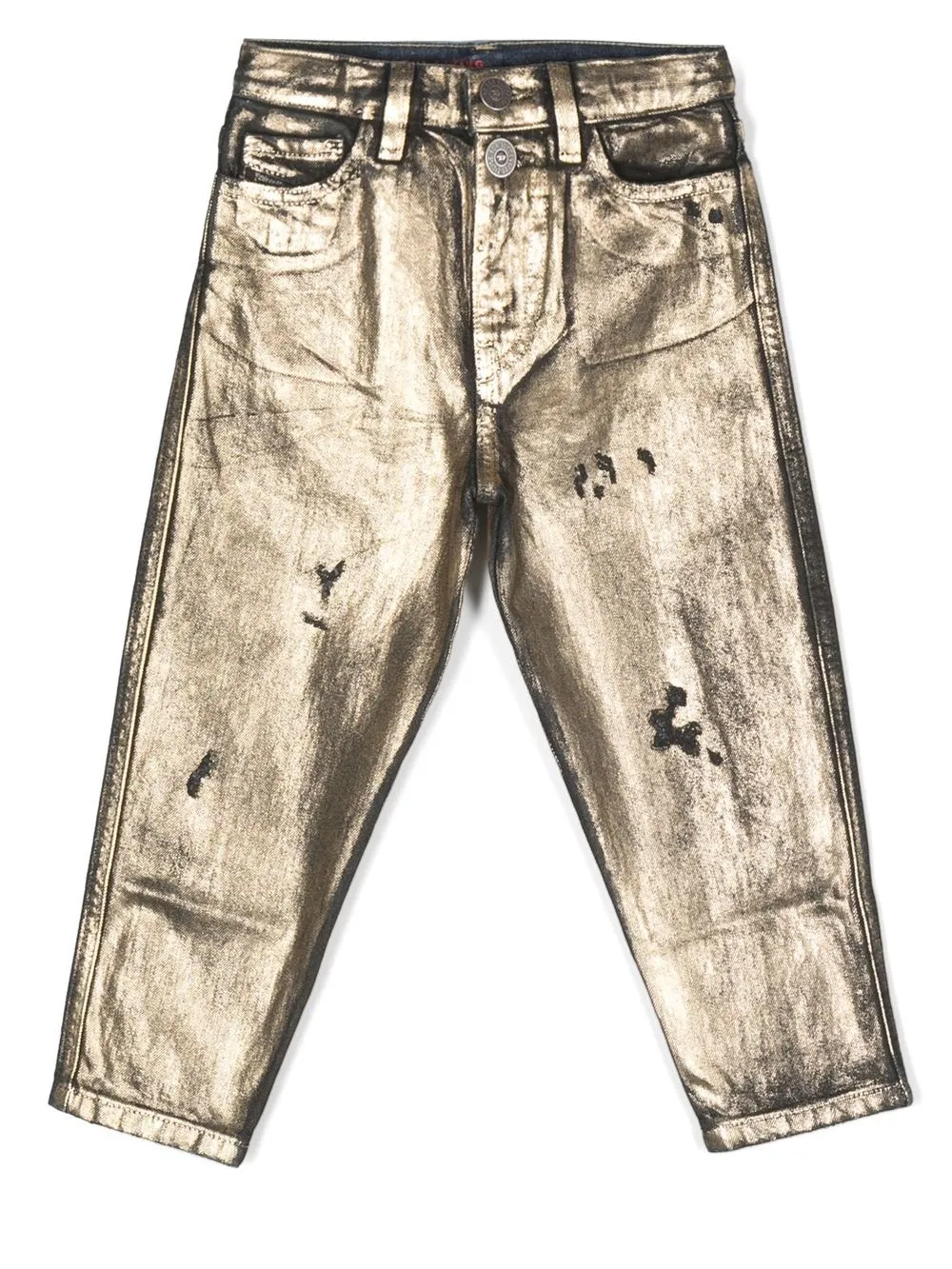 

Diesel Kids pantalones Alys-J - Dorado