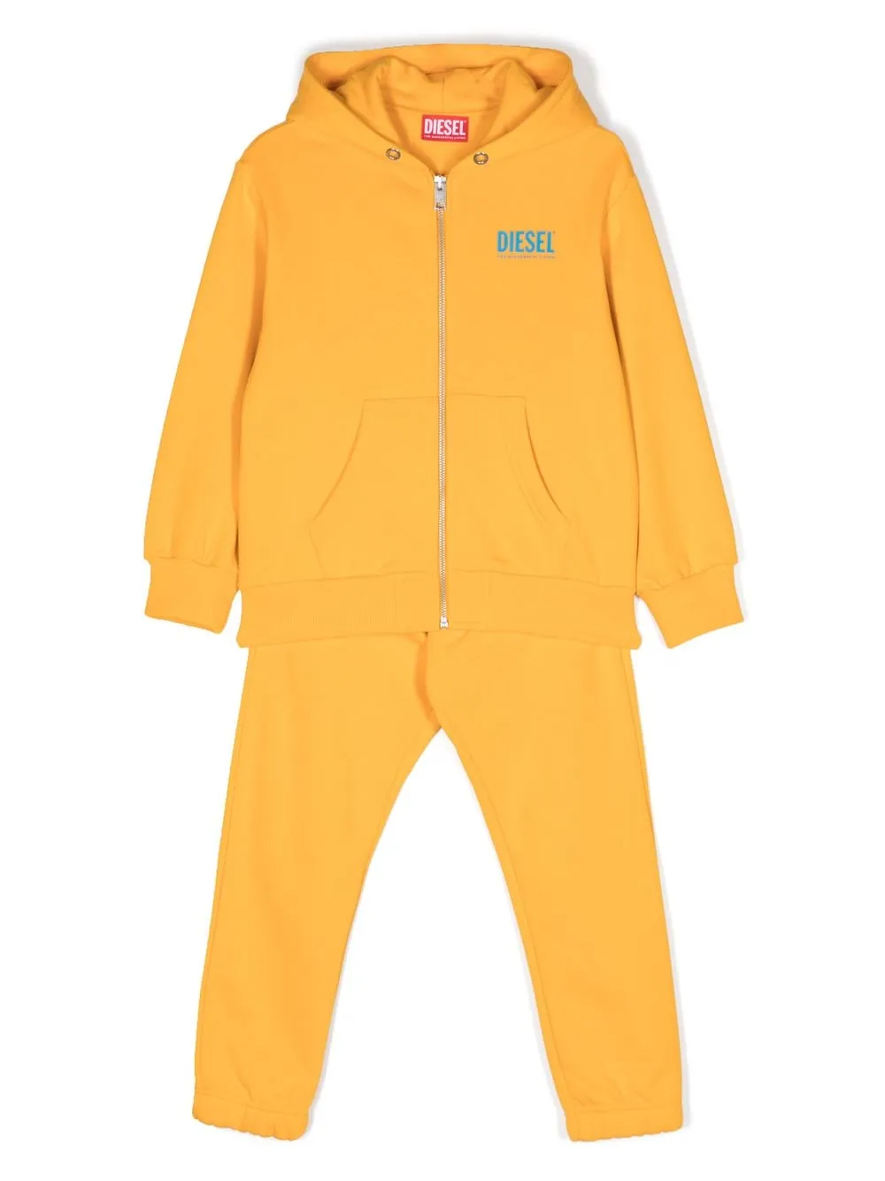 

Diesel Kids logo-print detail tracksuit set - Yellow