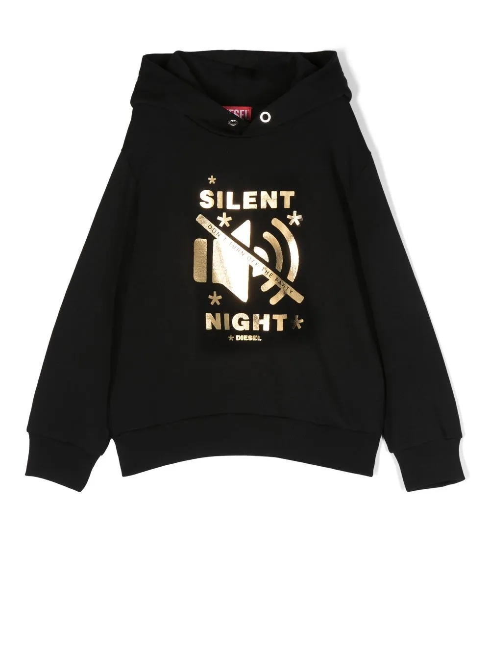 

Diesel Kids hoodie Silent Night - Negro