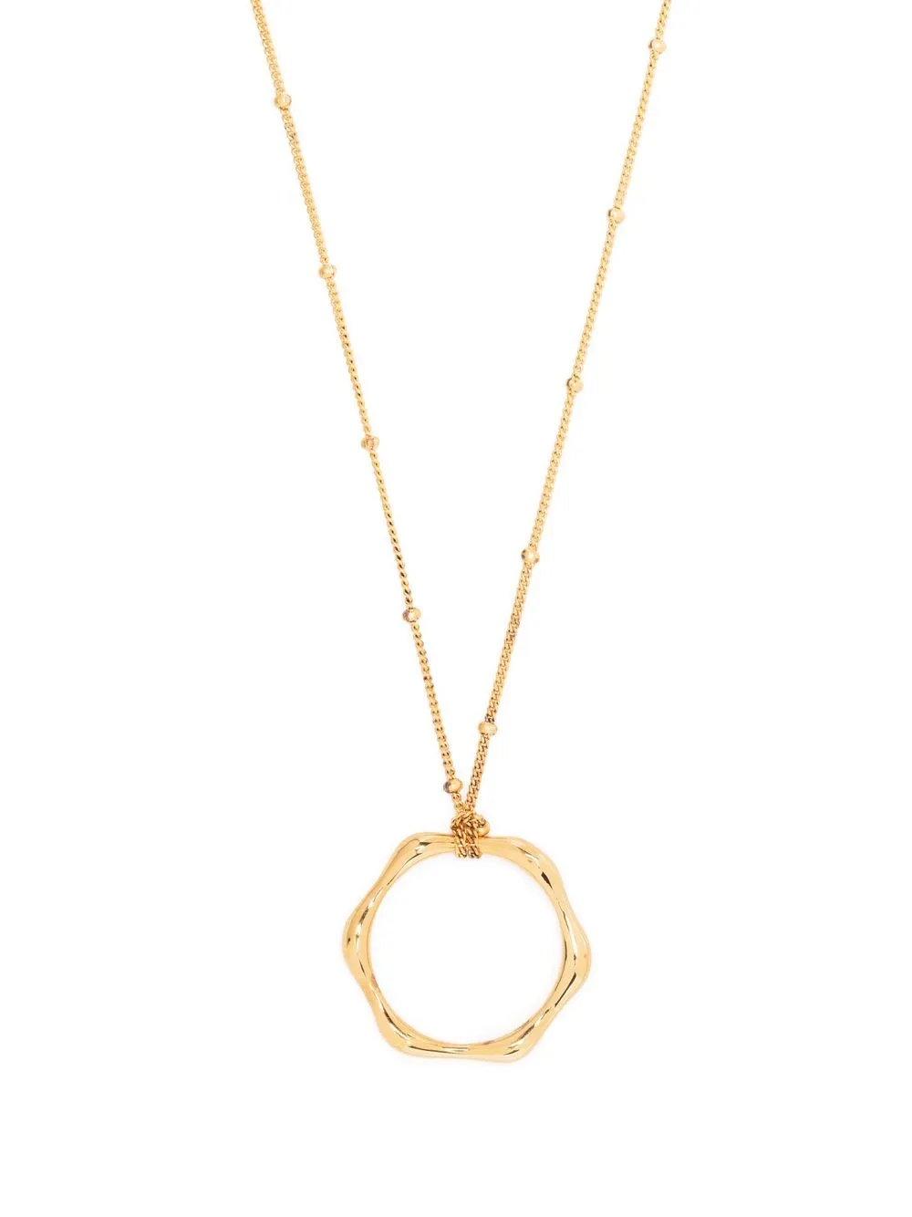 

Missoma hexagon-pendant necklace - Gold